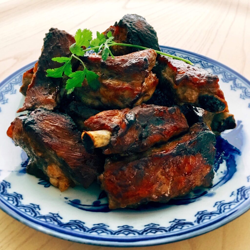 Chinese-style hoisin spare ribs makes an easy main dish.